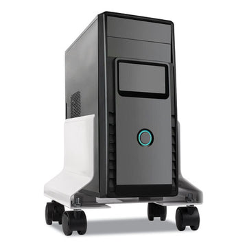 Fellowes® Premium Cpu Stand, 8w X 9d X 9.5h, Platinum freeshipping - TVN Wholesale